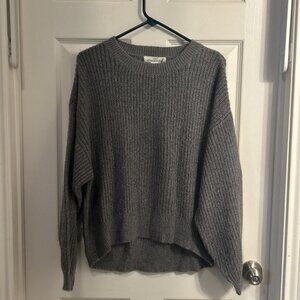 LOGG Label of Graded Goods Sweater‎ Women's Small Gray Pullover